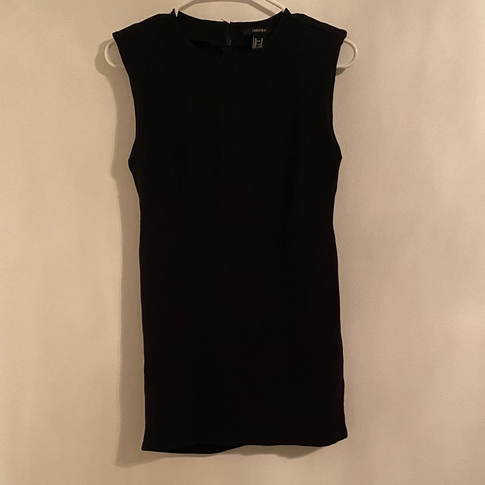 Forever 21 black stretchy  dress Size M